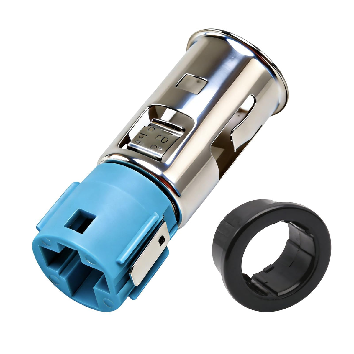 KPALAG front view of outlet bezel showing clean factory fit and restored appearance