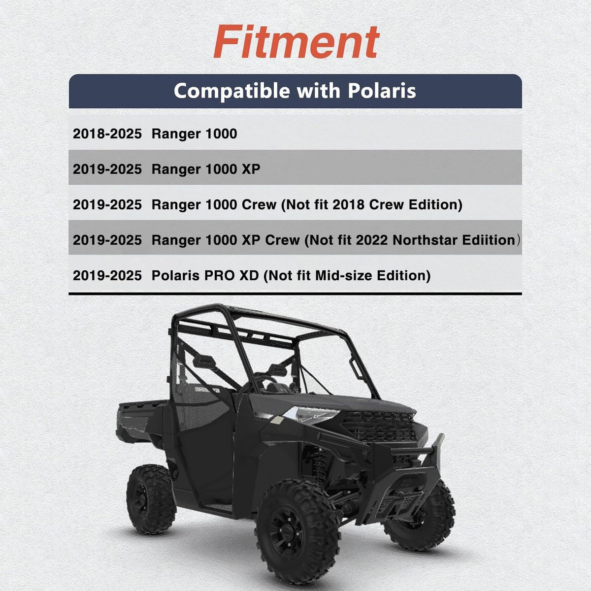 KPALAG lever installed in Polaris demonstrating direct-fit benefit