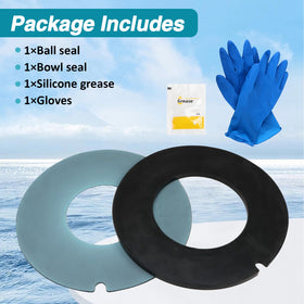 KPALAG seal held in hand during installation demonstrating ease