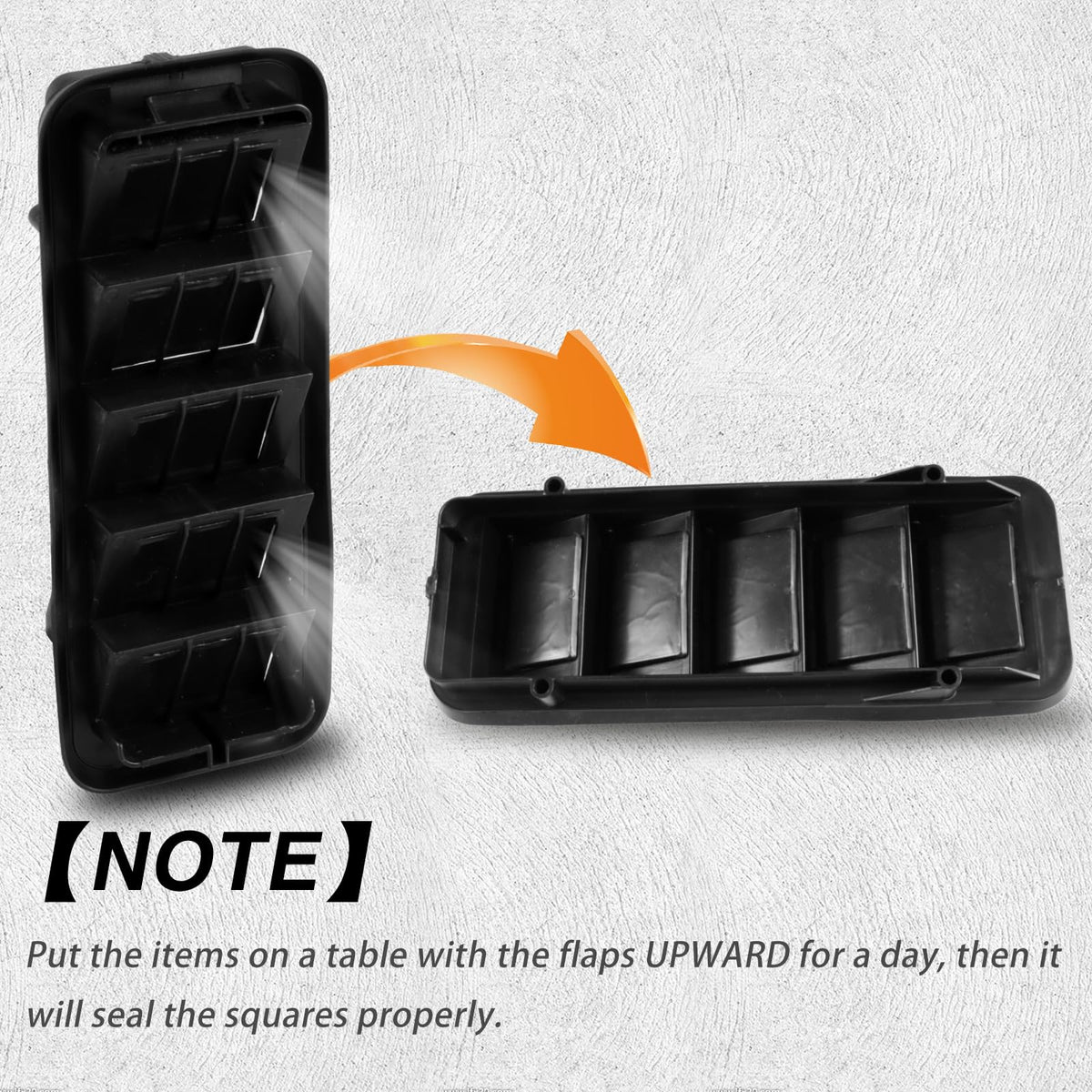 KPALAG installed in truck back panel restoring correct cabin venting