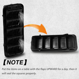 KPALAG installed in truck back panel restoring correct cabin venting