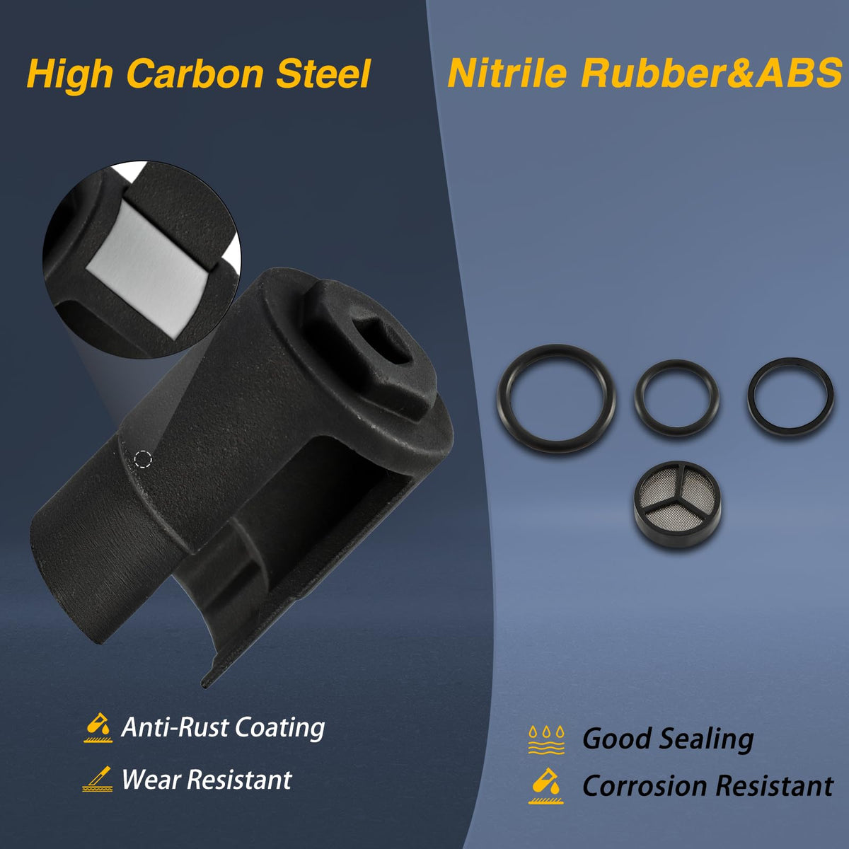 KPALAG IPR socket close-up showing precision fit and corrosion resistance benefit