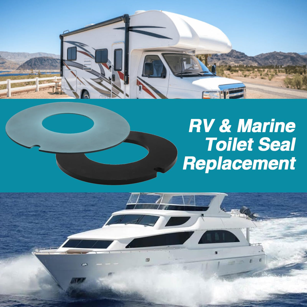KPALAG seal in an RV bathroom illustrating reliable field use