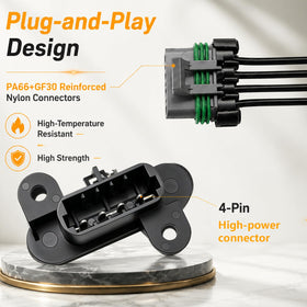KPALAG resistor undergoing bench test indicating quality verification