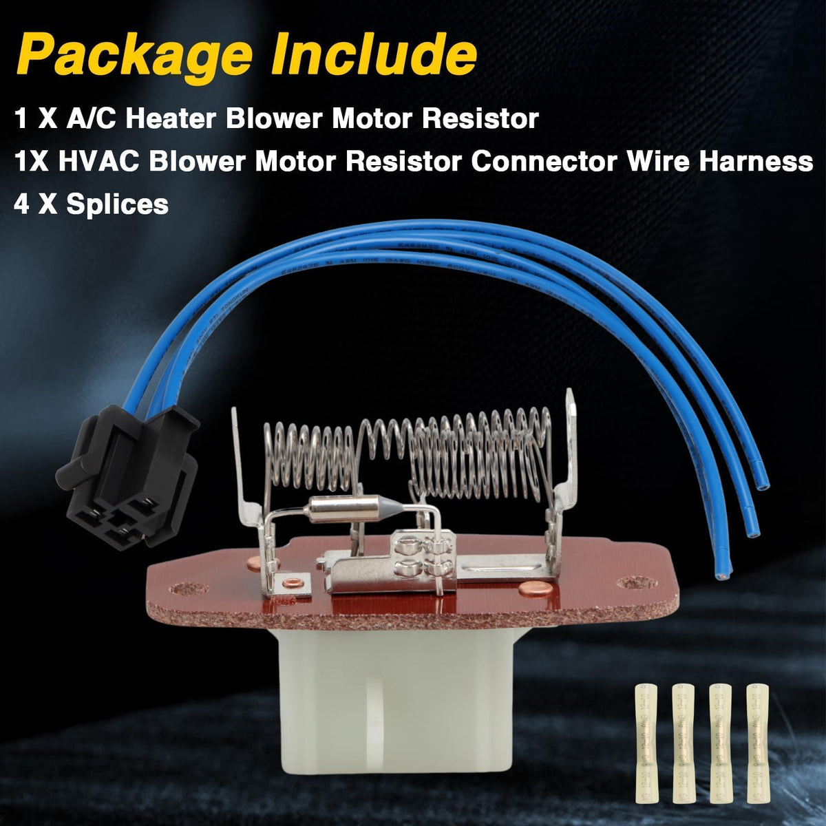 KPALAG in‑garage repair scene showing simple DIY blower resistor replacement