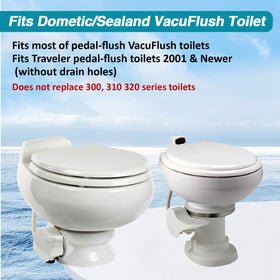 KPALAG seal installed on toilet bowl ensuring leak-free performance