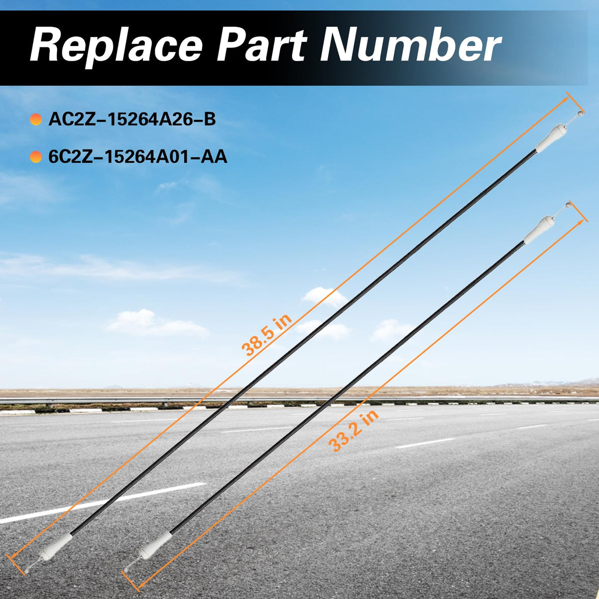 KPALAG short lower cable close-up highlighting PVC jacket and smooth operation benefit