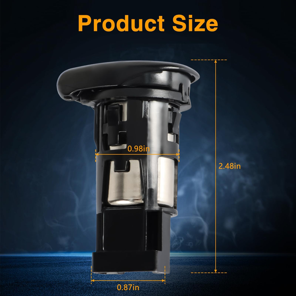 KPALAG side profile with mounting tabs for secure OEM-style installation