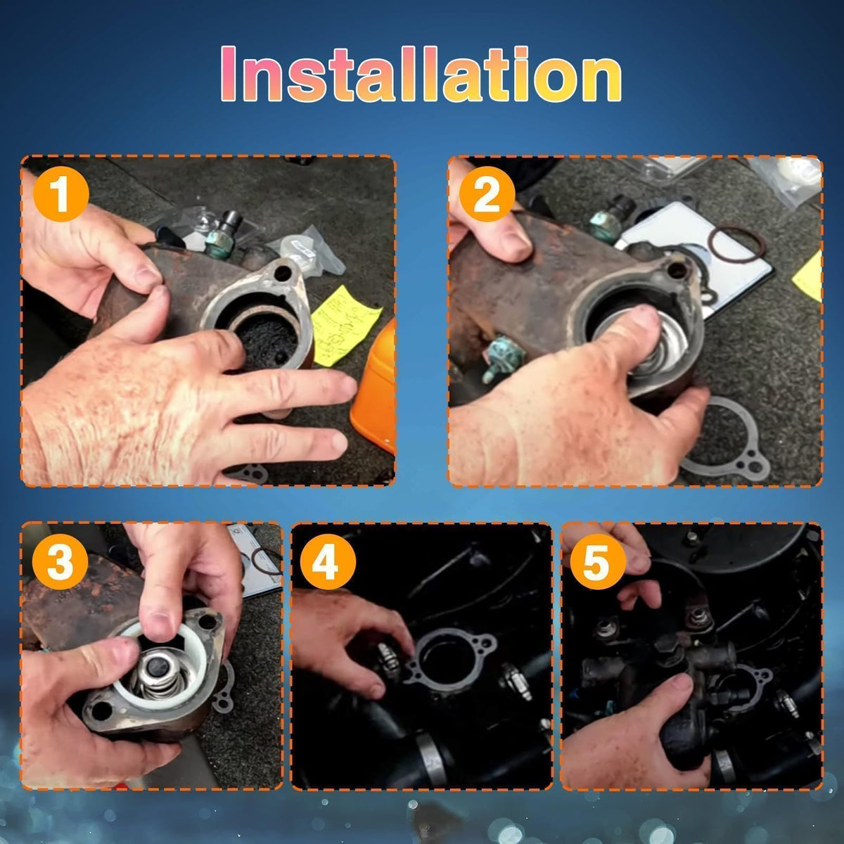 KPALAG thermostat held in hand to show scale and easy handling benefit