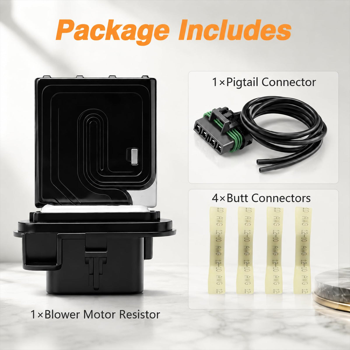 KPALAG wiring and butt connectors pack enabling reliable splices