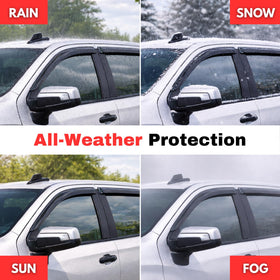 KPY visor underside with automotive-grade adhesive for secure hold