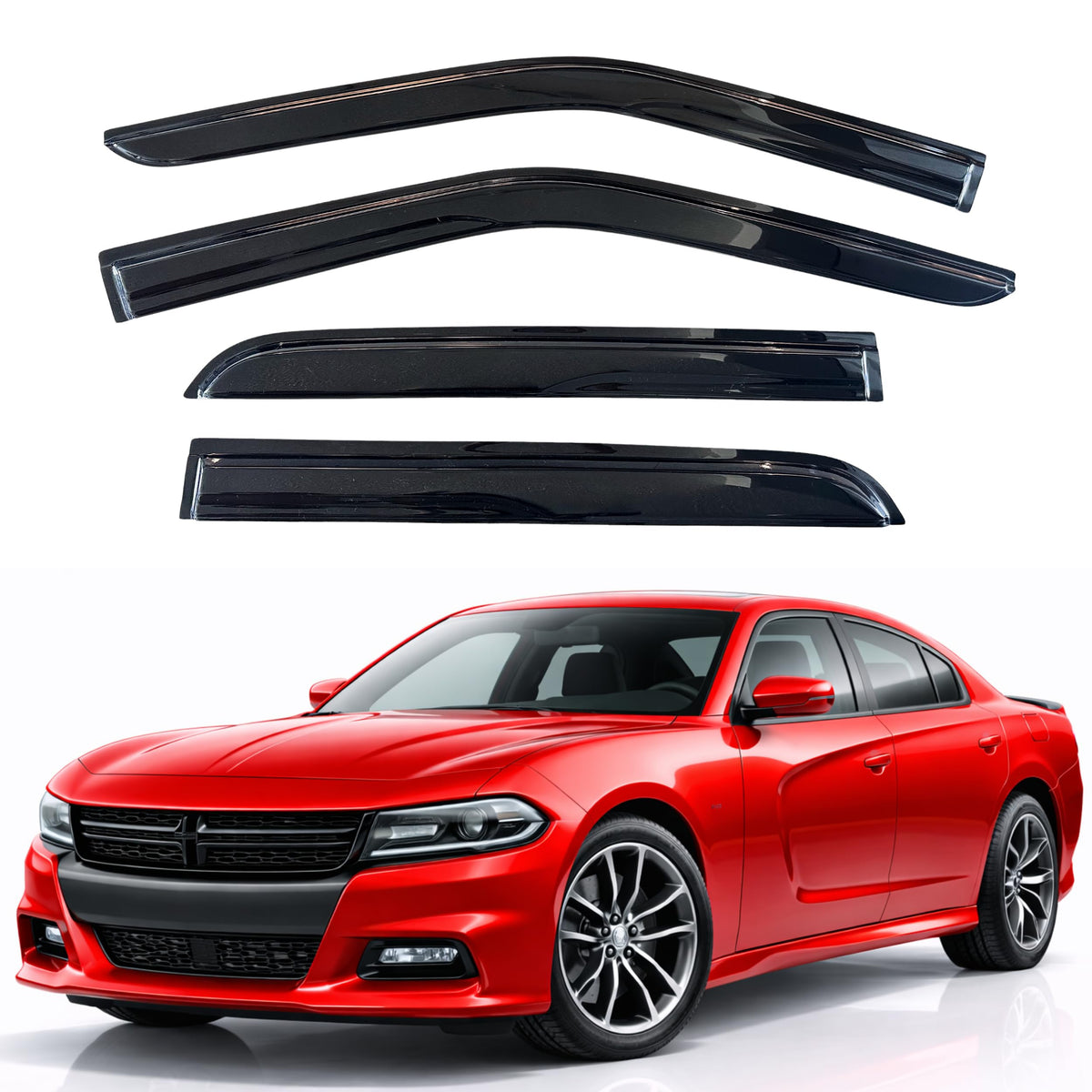 KPY front view installed on Charger shows sleek protection and improved ventilation
