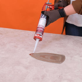 KRAKEN BOND in use by mechanic sealing engine component efficiently