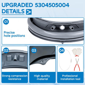 Kravion side profile showing seal lip detail that prevents leaks during cycles