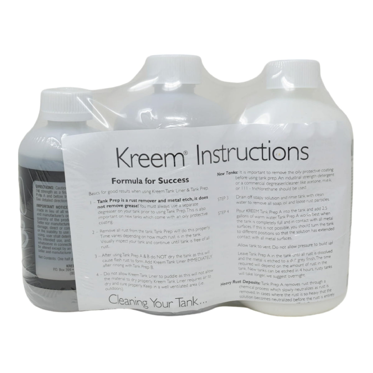 Kreem kit staged in a garage to highlight restore-and-maintain benefit