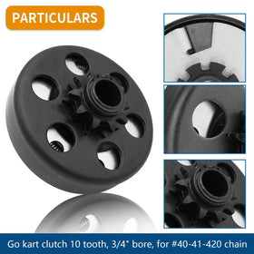KRGUOD close-up of sprocket teeth showing durable machining for long wear