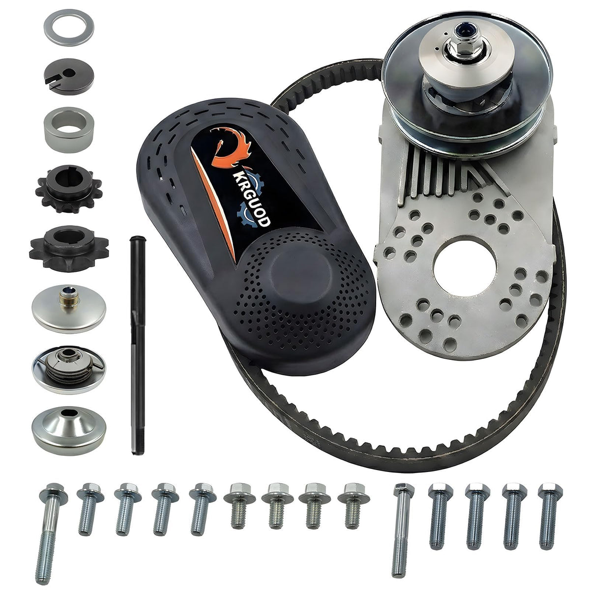 KRGUOD torque converter front assembly showing fit and durability
