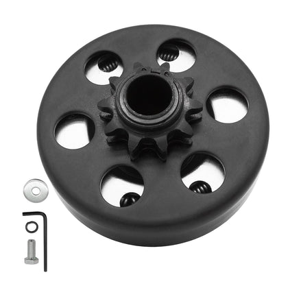 KRGUOD clutch front view showing bolt and 10-tooth sprocket for quick fit