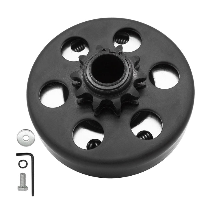 KRGUOD clutch front view showing bolt and 10-tooth sprocket for quick fit