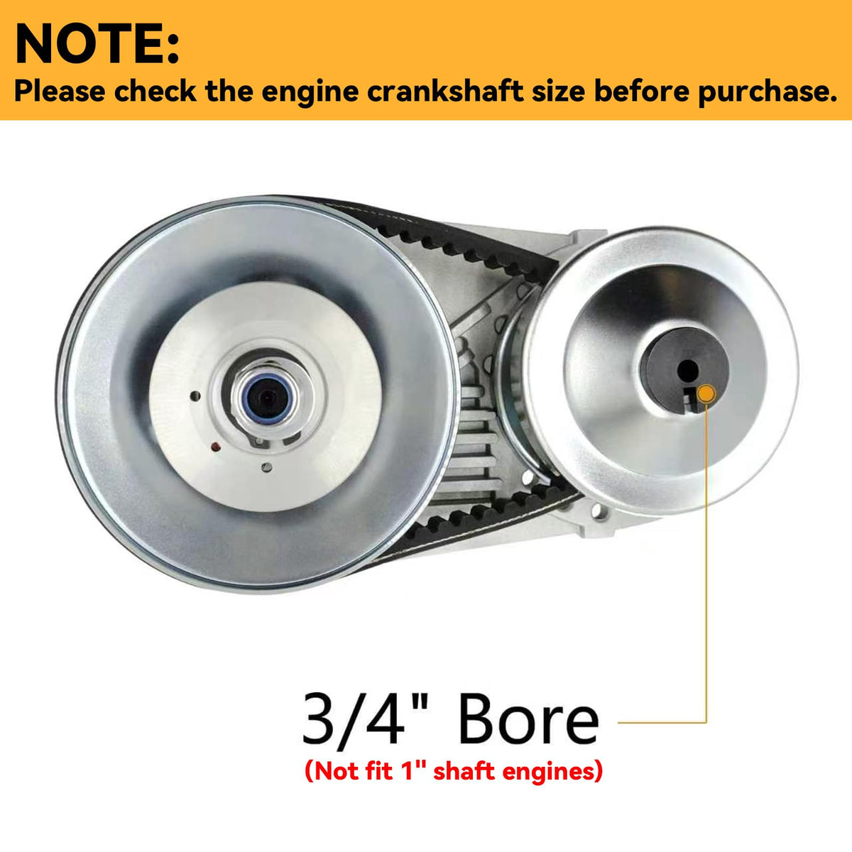 KRGUOD plastic assembly cover with visible label for part identification