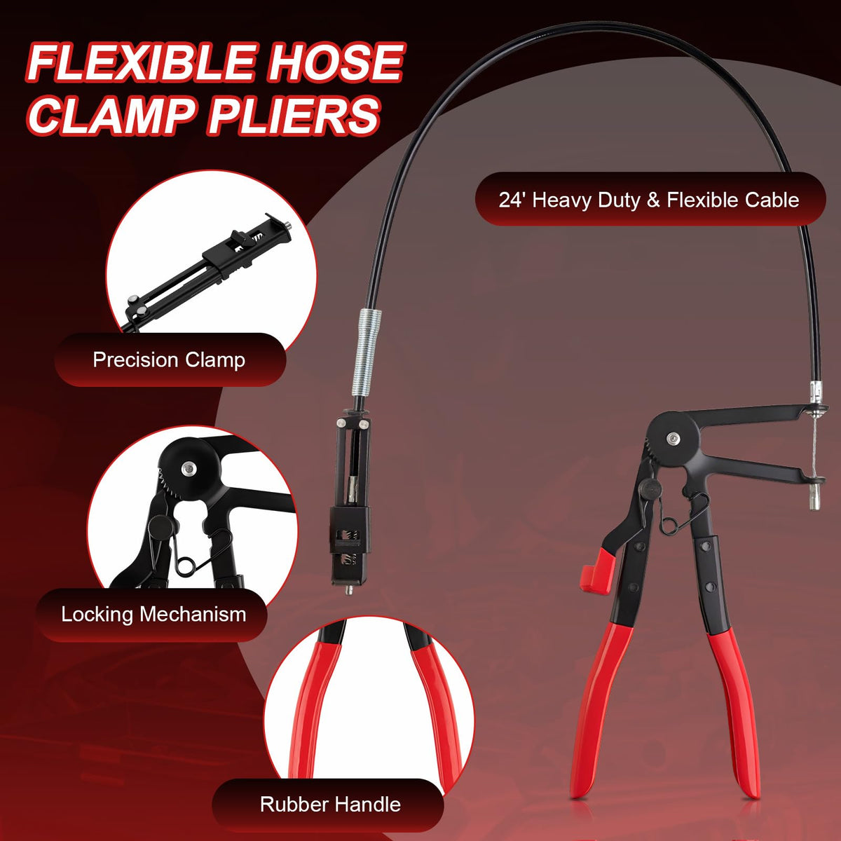 Krismose electrical terminal tools close-up aiding safe connector release