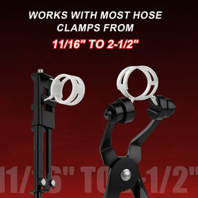 Krismose flexible wire pliers detail illustrating bendable reach and access