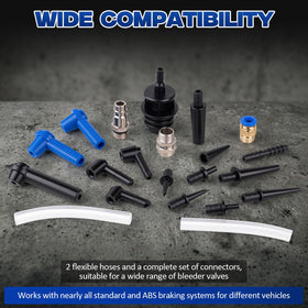 Krismose thumb throttle and air valve detail allowing precise suction control