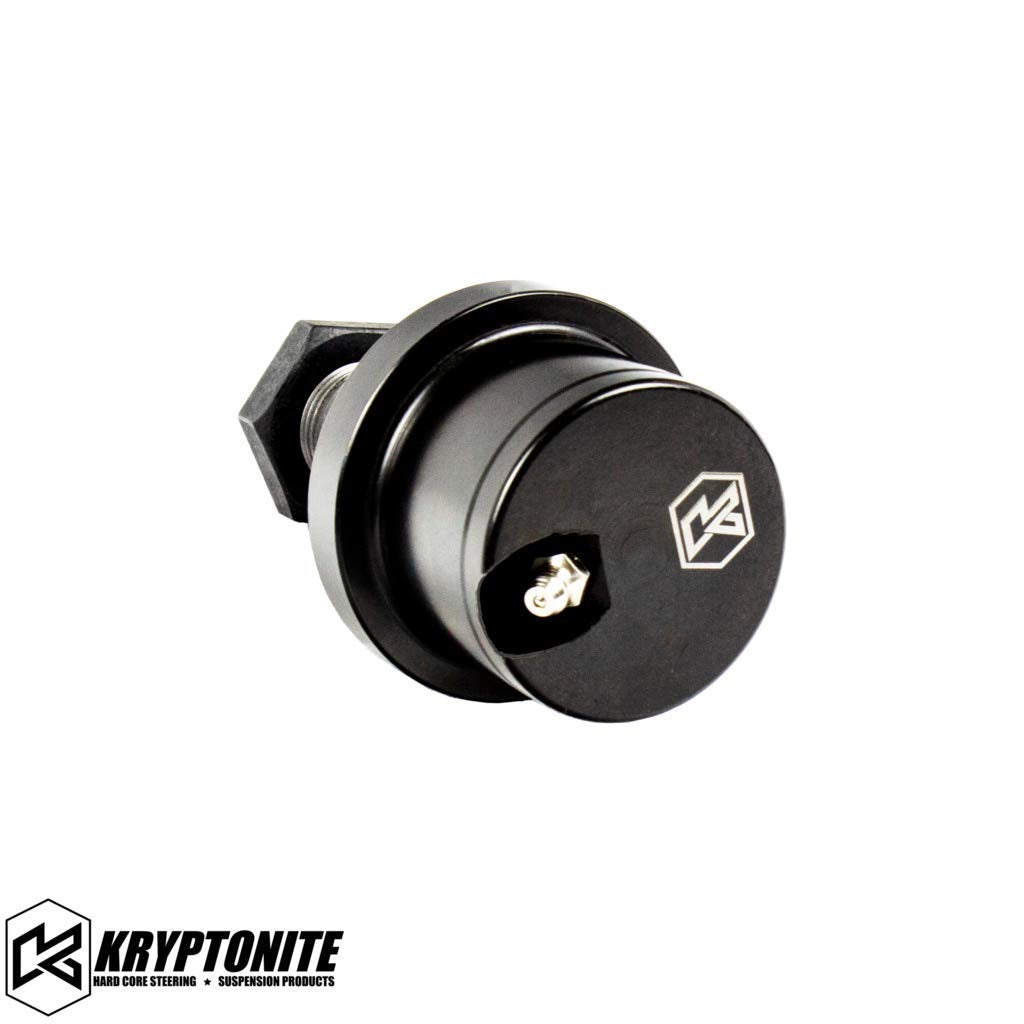 Kryptonite black oxide finish on ball joint housing resisting corrosion and protecting moving components