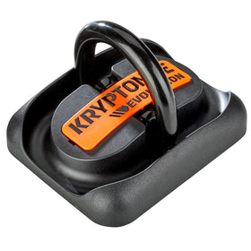 Kryptonite Evolution front view showing anchor body and flush shackle for secure locking