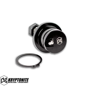 Lassos Boutique Kryptonite detail of grease port for easy maintenance