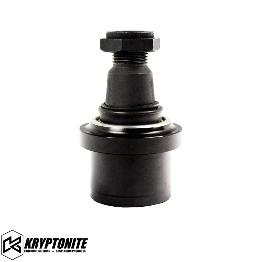 Kryptonite ball joint grease port detail with pre-greased fitting for easy maintenance and extended service life