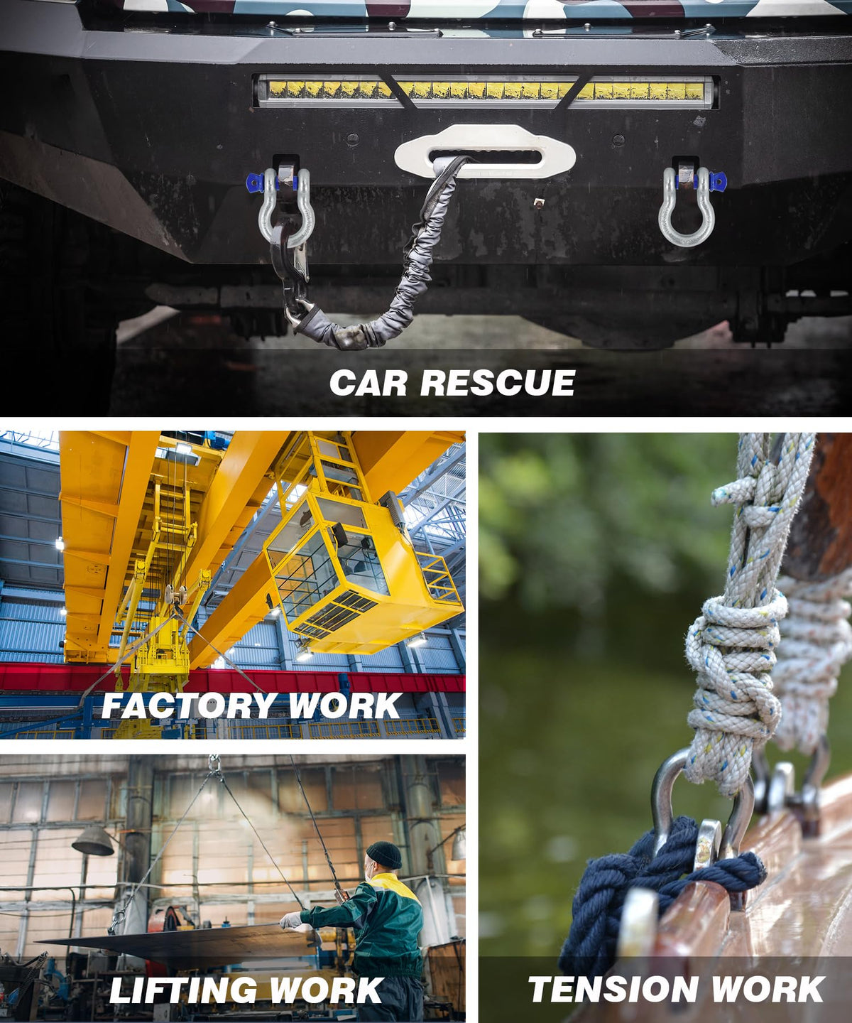 Krytonel installed on an off-road truck showcasing rugged towing readiness