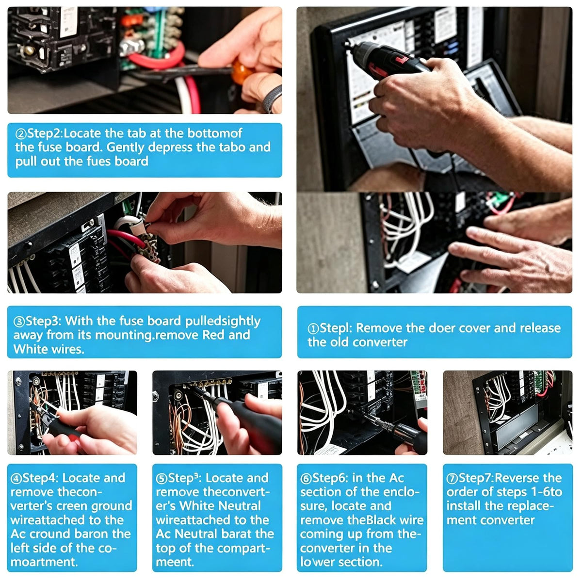 KSGNY converter installed in a modern RV interior for reliable power