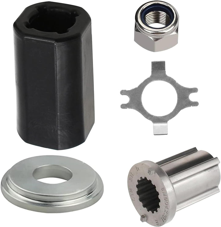 KSJED hub kit front packaging showing included parts and model fitment
