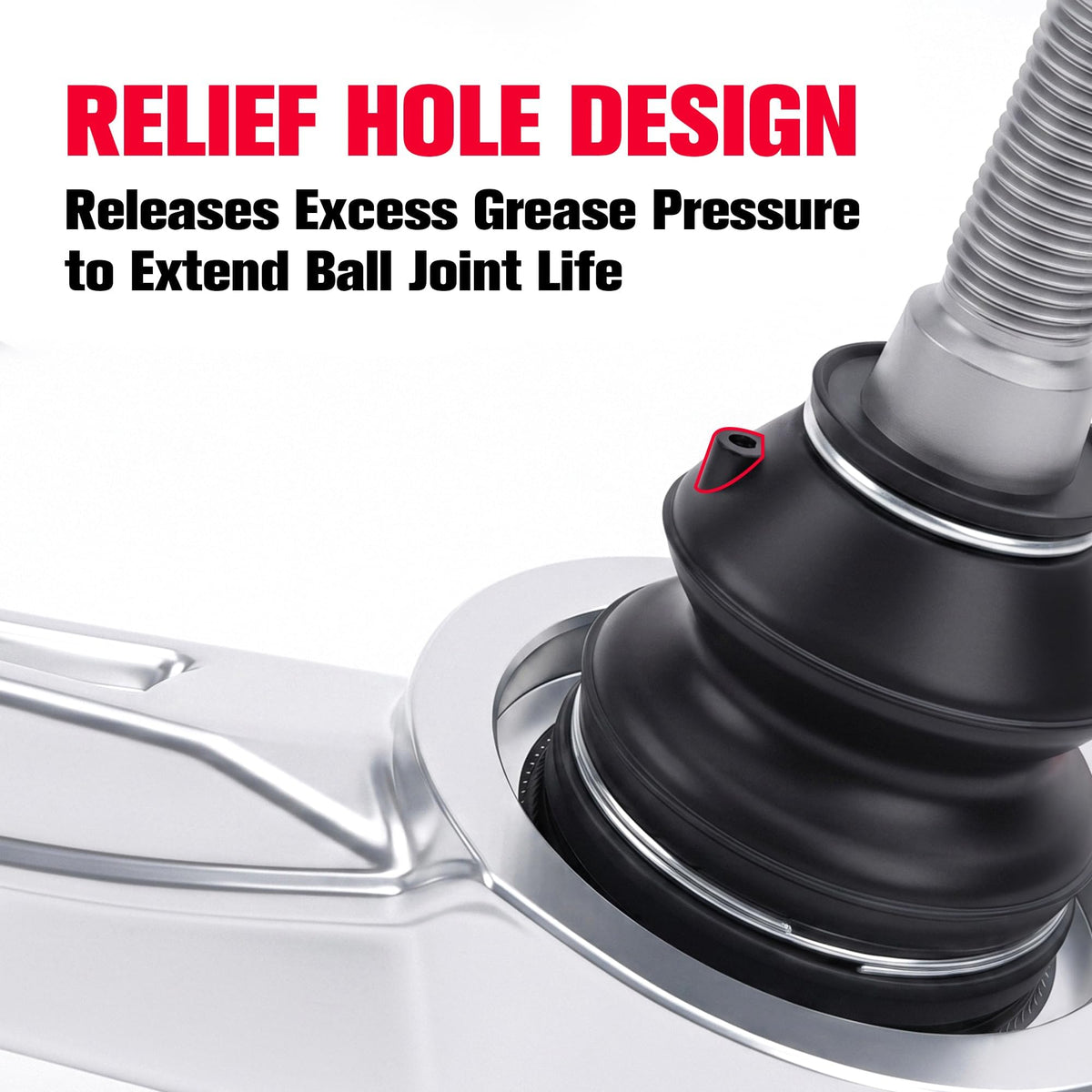 KSP PERFORMANCE polyurethane bushing groove detail improving lubrication and handling