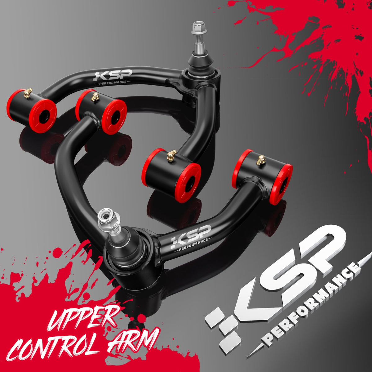 KSP PERFORMANCE CNC-machined end and hex ball pin for simplified installation and precise fit