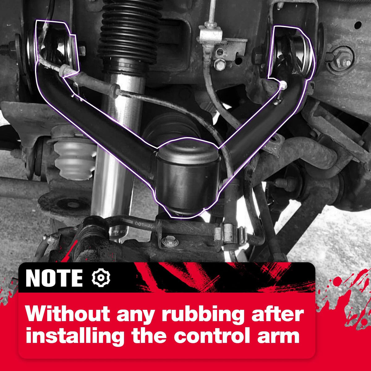 KSP PERFORMANCE dust boot and PU bushing protecting components and performance