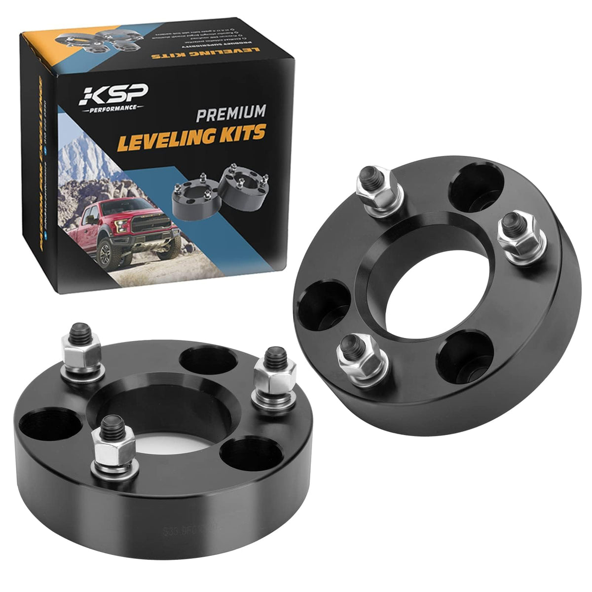 KSP PERFORMANCE front packaging showing kit and instructions for quick install