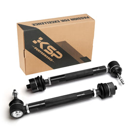 KSP PERFORMANCE front packaging showing complete tie rod kit and protection - clear product ID and secure shipping
