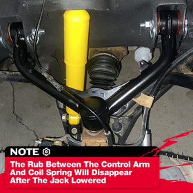 KSP PERFORMANCE lifted truck lifestyle image showing improved handling