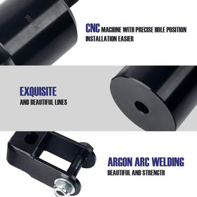 KSP PERFORMANCE shock extender bracket detail showing reinforced design for safety