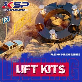 KSP PERFORMANCE side-by-side vehicle profile showing added front clearance