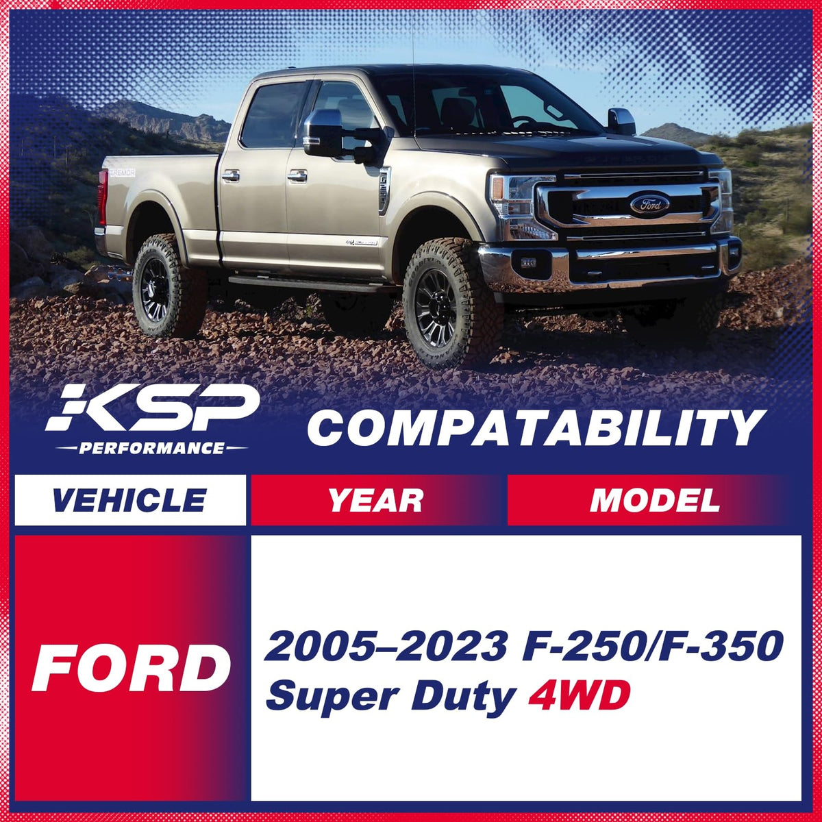 KSP PERFORMANCE spacer close-up highlighting CNC machining and durable finish benefit