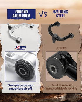 KSP PERFORMANCE bushing face showing OEM-style rubber for smooth ride