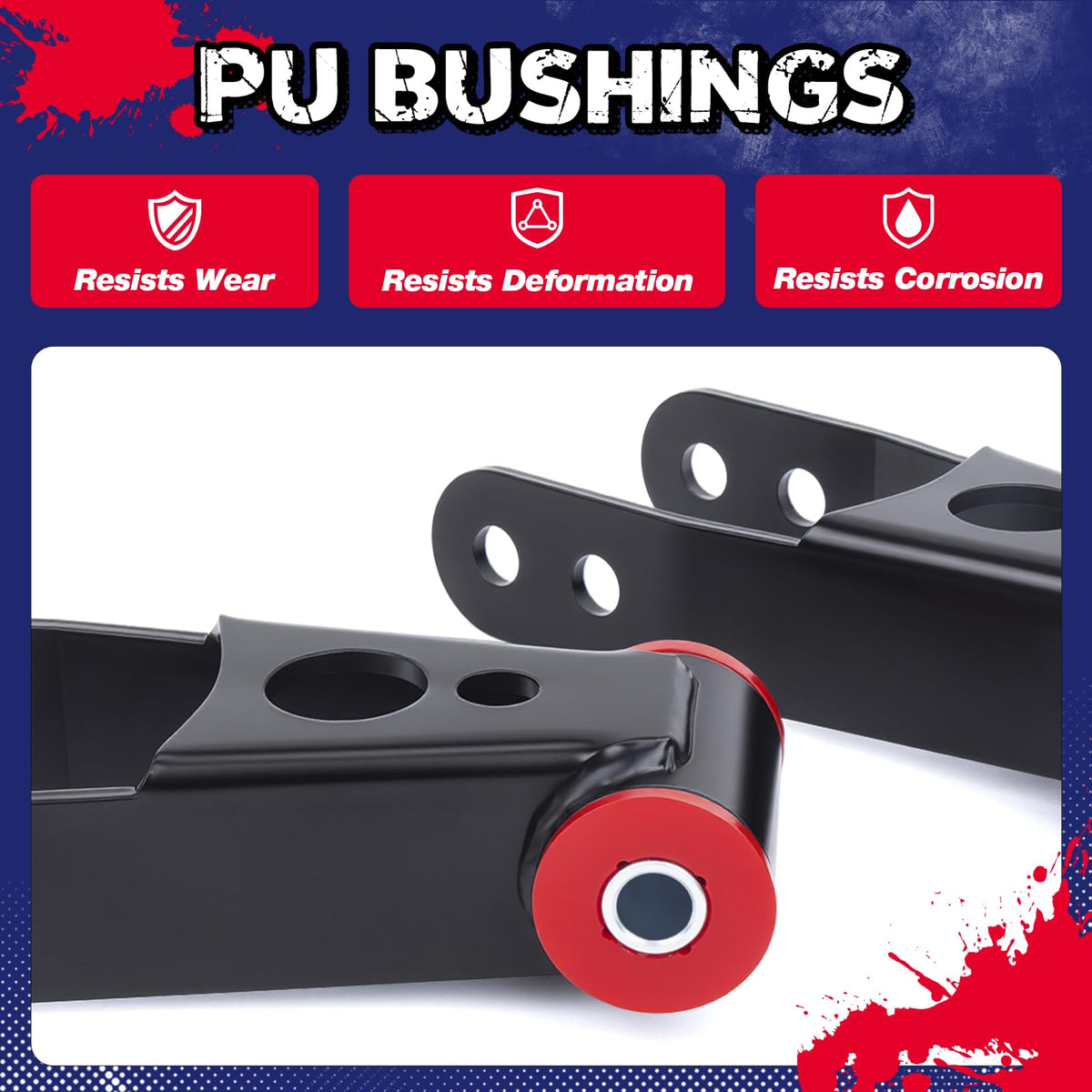 KSP PERFORMANCE TIG weld and powder-coat finish for rust resistance