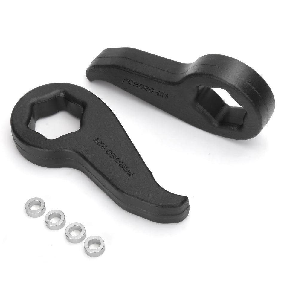 KSP front packaging showing complete torsion key kit and fasteners benefit clear contents