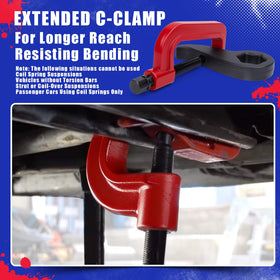 KSP PERFORMANCE tool installed on truck torsion bar demonstrating easier disassembly
