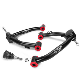 KSP PERFORMANCE upper control arm front view showing durable construction and improved strength
