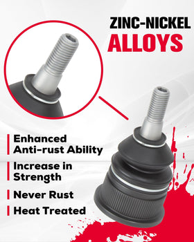 KSP PERFORMANCE packaged control arms with label for correct part identification and easy installation