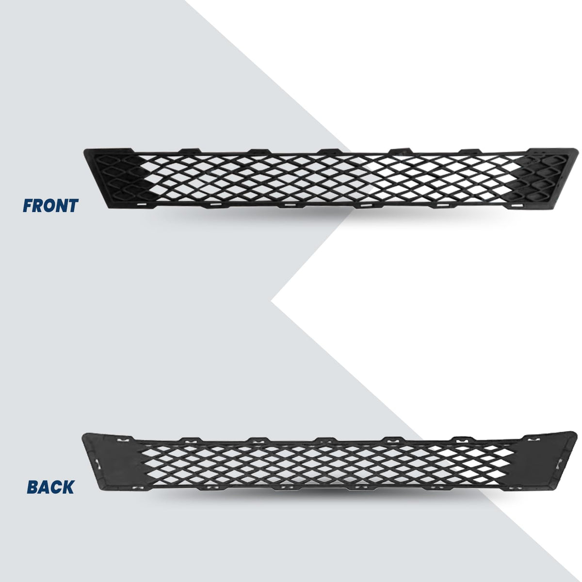 Kspeed close-up of grille texture and ABS finish for durable corrosion resistance